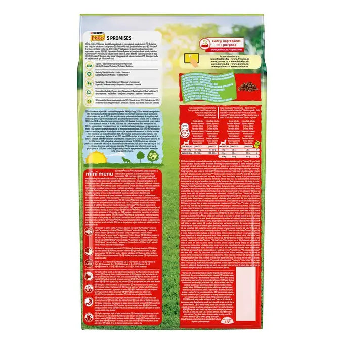 PURINA® FRISKIES® Adult Mini Menu with Beef