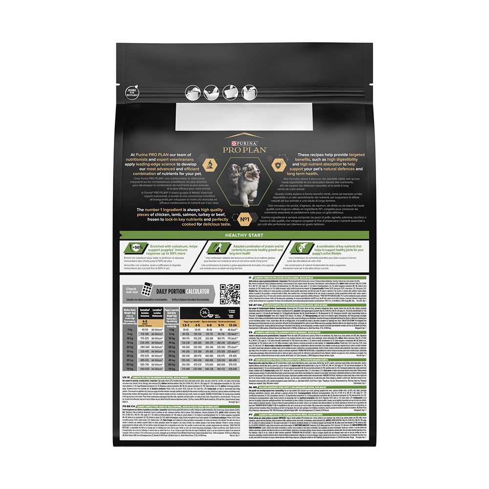 PURINA PRO PLAN® Dog Medium Puppy HEALTHY START