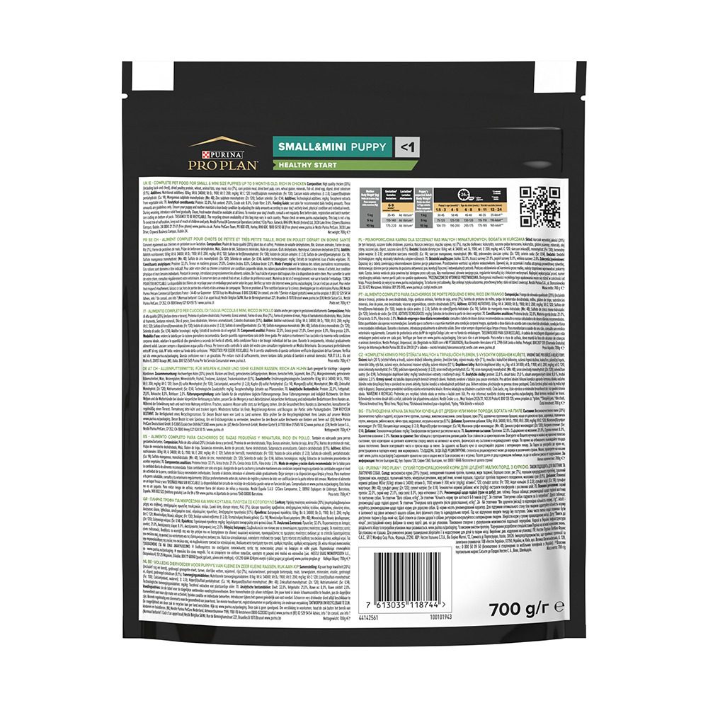 PURINA PRO PLAN® Small & Mini Puppy HEALTHY START