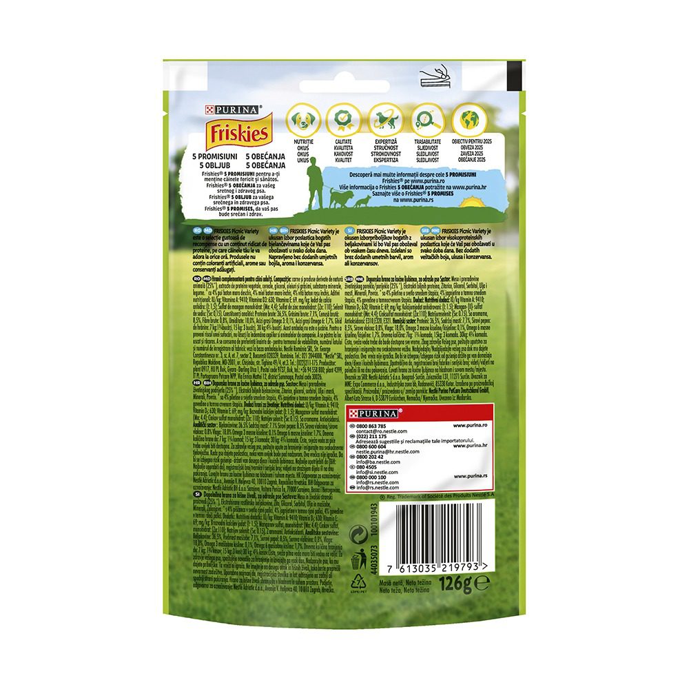 PURINA Vitafit FRISKIES® Dog Picnic - Assorted