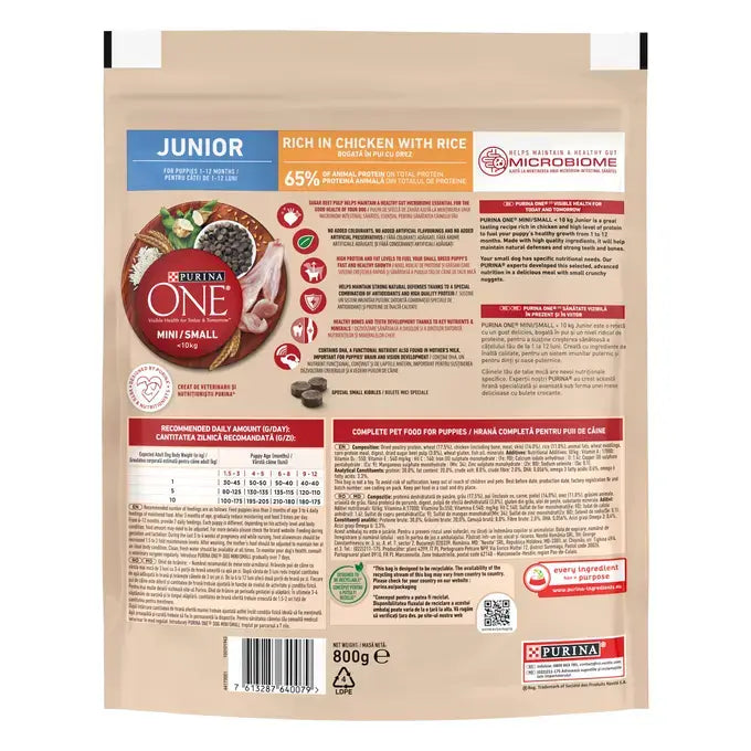 PURINA ONE® MINI Dog Junior